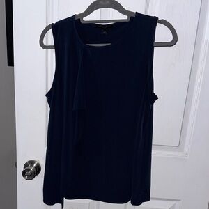 Banana Republic Dark Blue Sleeveless Blouse